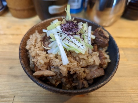 机上の空論 ネギチャーシューご飯