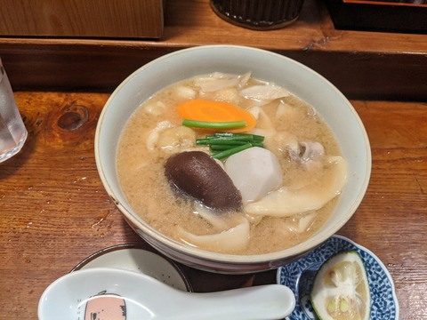 こつこつ庵 だんご汁