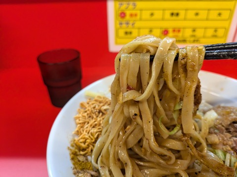 ラーメンノックアウト 麺
