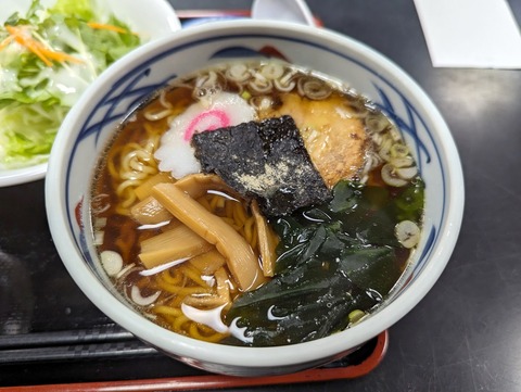 柏屋食堂　ミニラーメン