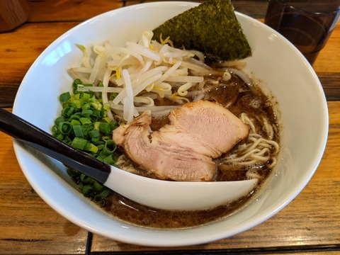武蔵ノ麦穂 らーめん(黒)