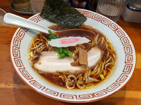 安ざわ屋 生姜醤油ラーメン