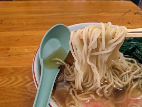 中華ソバ坂本　麺-001