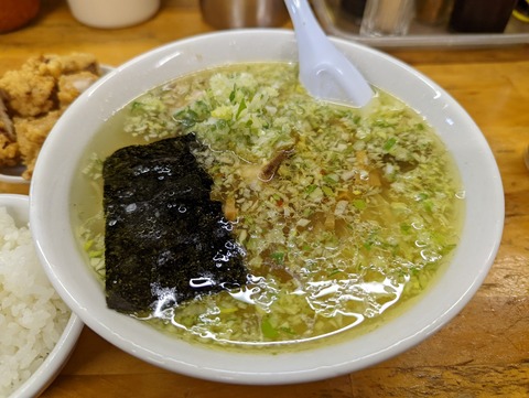 珉珉 塩ラーメン