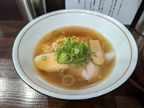 麺匠とり松　鶏醤油そば