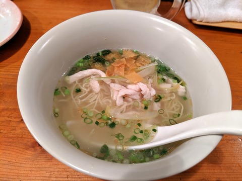 ゆずのたね 極細麺の鶏そば