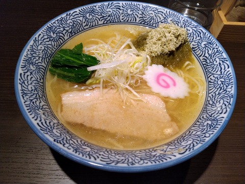 虎ちゃん麺食堂 塩そば