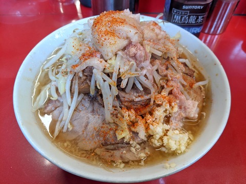 ラーメン二郎西台駅前店 ラーメン少なめ