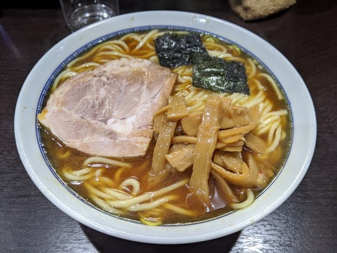 べんてん ラーメン中盛