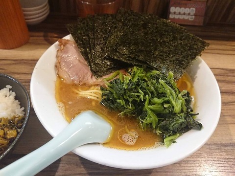 五丁目ハウス　のりほうれん草ラーメン