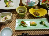 福島　甲子温泉　夕食 (2)