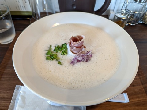 鶏×麦らら 泡鶏白湯