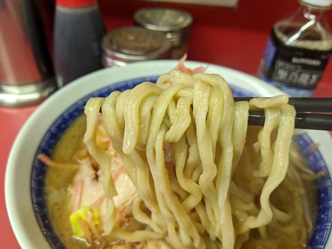 ラーメン二郎 桜台駅前 麺