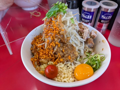 用心棒 冷しまぜそば