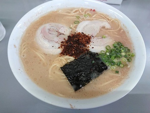 桃苑　並ラーメン
