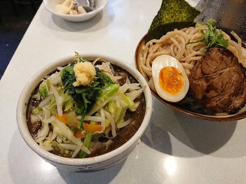 まるよし つけそば煮干デラックス