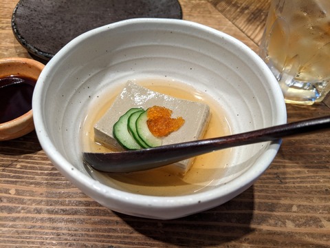 酒処　さつき　かに味噌豆腐
