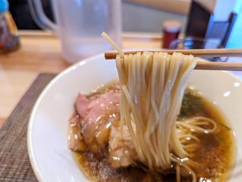 塩そば時空 麺-1