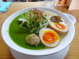 麺処ぼたん　浅利のパイタン麺