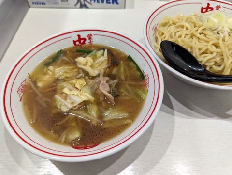 中本 冷し醤油タンメン