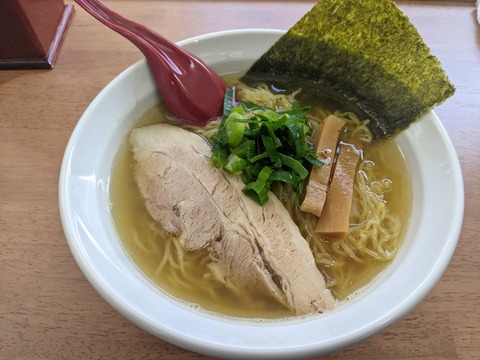 大和 煮干中華そば白