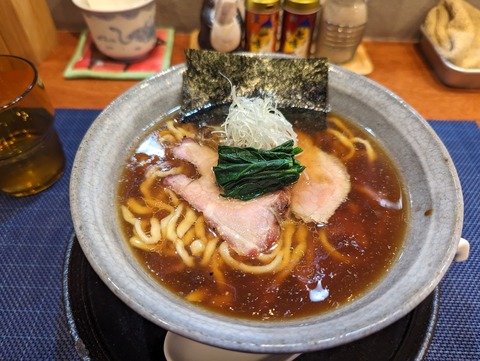 梶原 醤油らーめん
