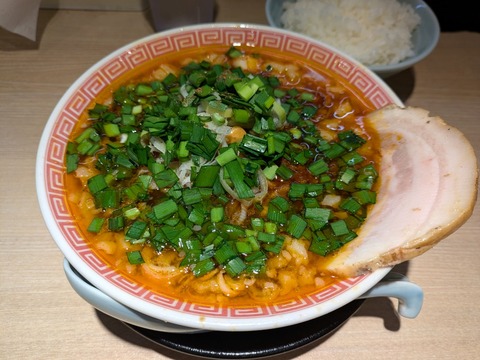 まるえ中華そば　巣鴨式手打担々麺