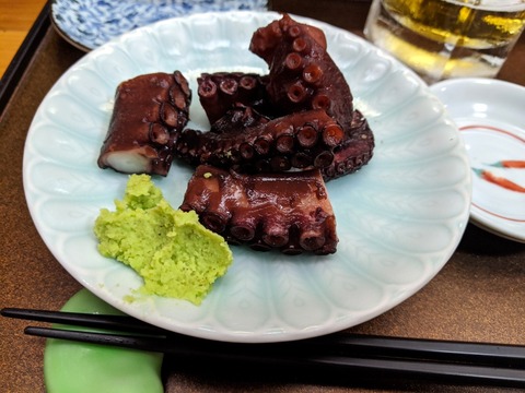 大和田鮨 煮蛸つまみ