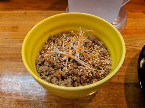 おとなの塩soba うま辛そぼろめし