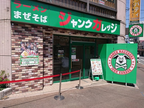 ジャンクガレッジ 外観