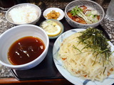 満月 煮豚ざるらーめん