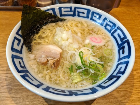 麺屋クズ　塩そば