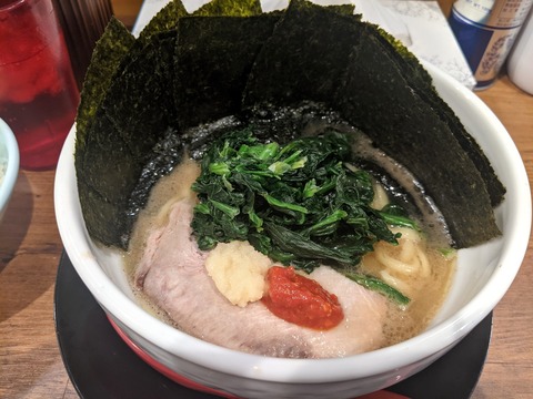 武蔵家 半ラーメン