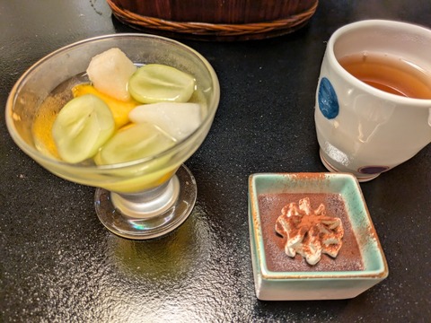 新井旅館　甘味