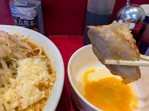 ラーメン二郎西台駅前店　すき焼き