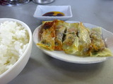 博多長浜らーめん　道　餃子セット
