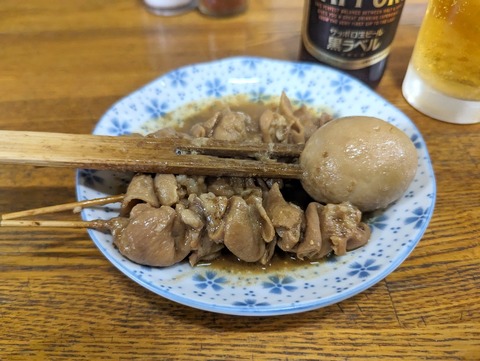 下條　どてやきどて玉子