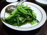 萬珍樓　小松菜炒め