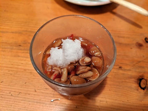 ゆずのたね ナメコの発酵唐辛子漬け