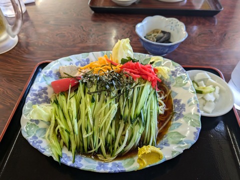 美代志食堂　冷やし中華