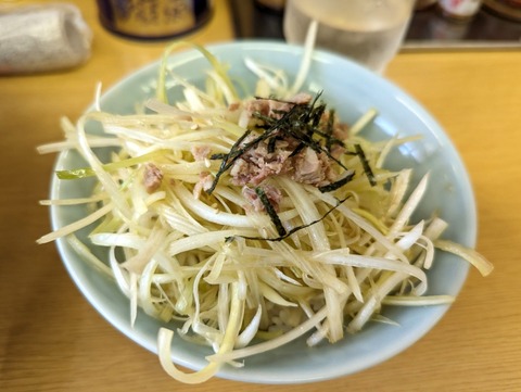 青木亭 ネギ丼
