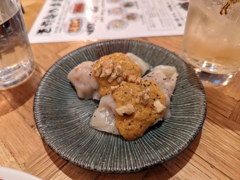 餃子といえば芭莉龍 クルミカレー水餃子