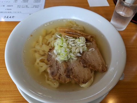 うえんで　会津山塩ラーメン