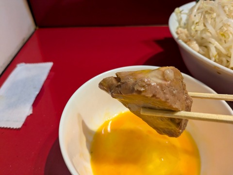 ラーメン二郎西台駅前店　すき焼き