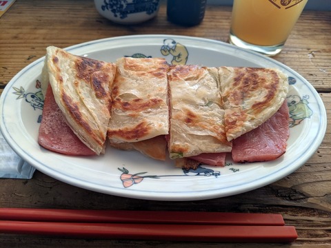 also 葱油餅