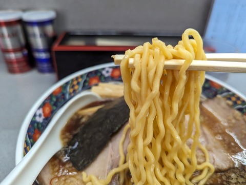 玉川大盛軒 麺