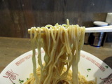 まつ本 鶏油そば 麺
