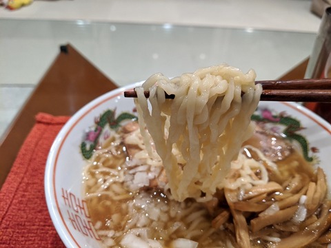 煮干そば流。 麺-001