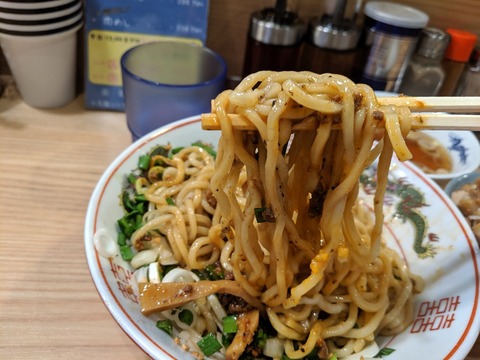 煮干そば流　麺