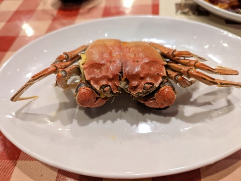 大沪邨 蒸し上海蟹 (1)